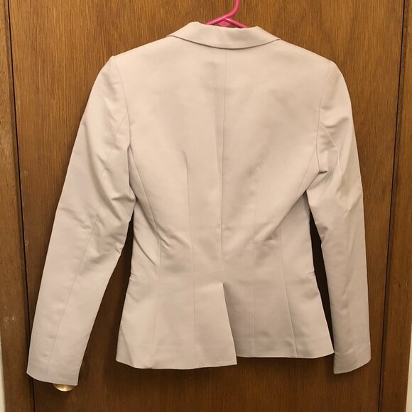 H&M cream fitted blazer - Size 4 - Picture 4 of 6